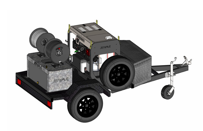 Jetwave Executive G2 Lite Trailer 4000psi - 5000psi