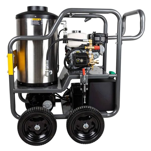 BE Hot Water Pressure Washer 2700 PSI - 10.6 L/min Honda Petrol Engine
