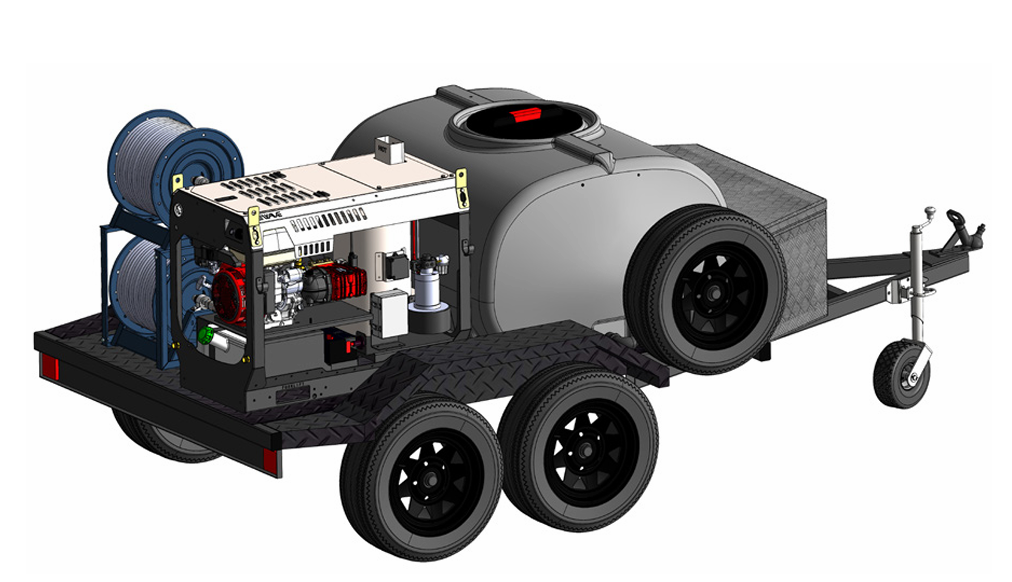 Jetwave Explorer G2 Premium Trailer 3650psi