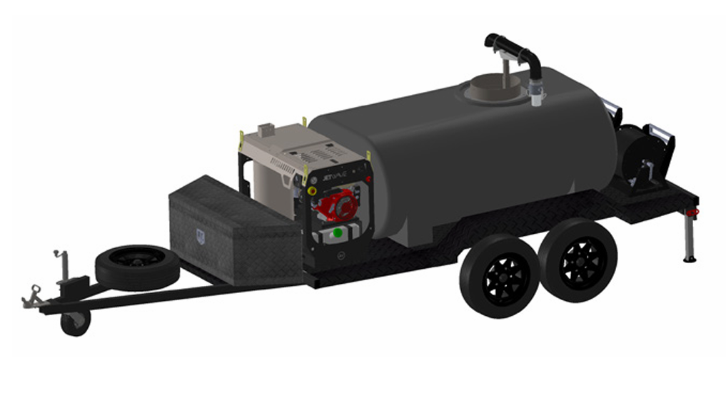 Jetwave Explorer G2S Premium Trailer 2000L - 3000psi