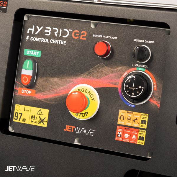 Jetwave Hybrid G2 200-15  3000psi - 15L/min Hot Water Pressure Cleaner
