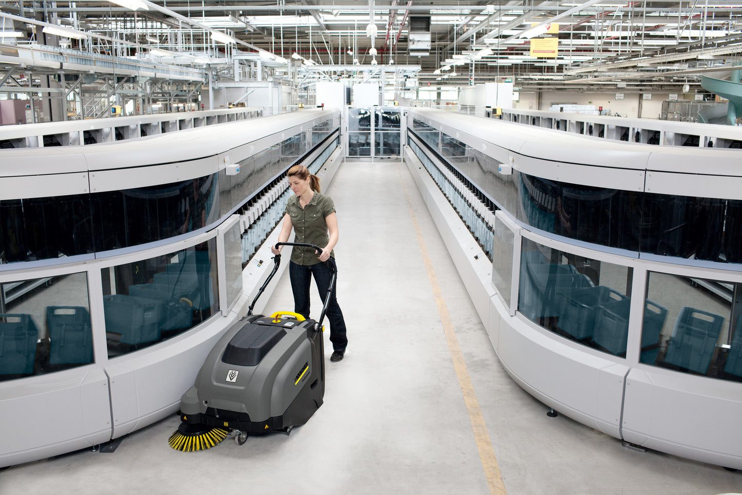 Karcher KM 75/40 W Bp Walk-Behind Push Sweeper