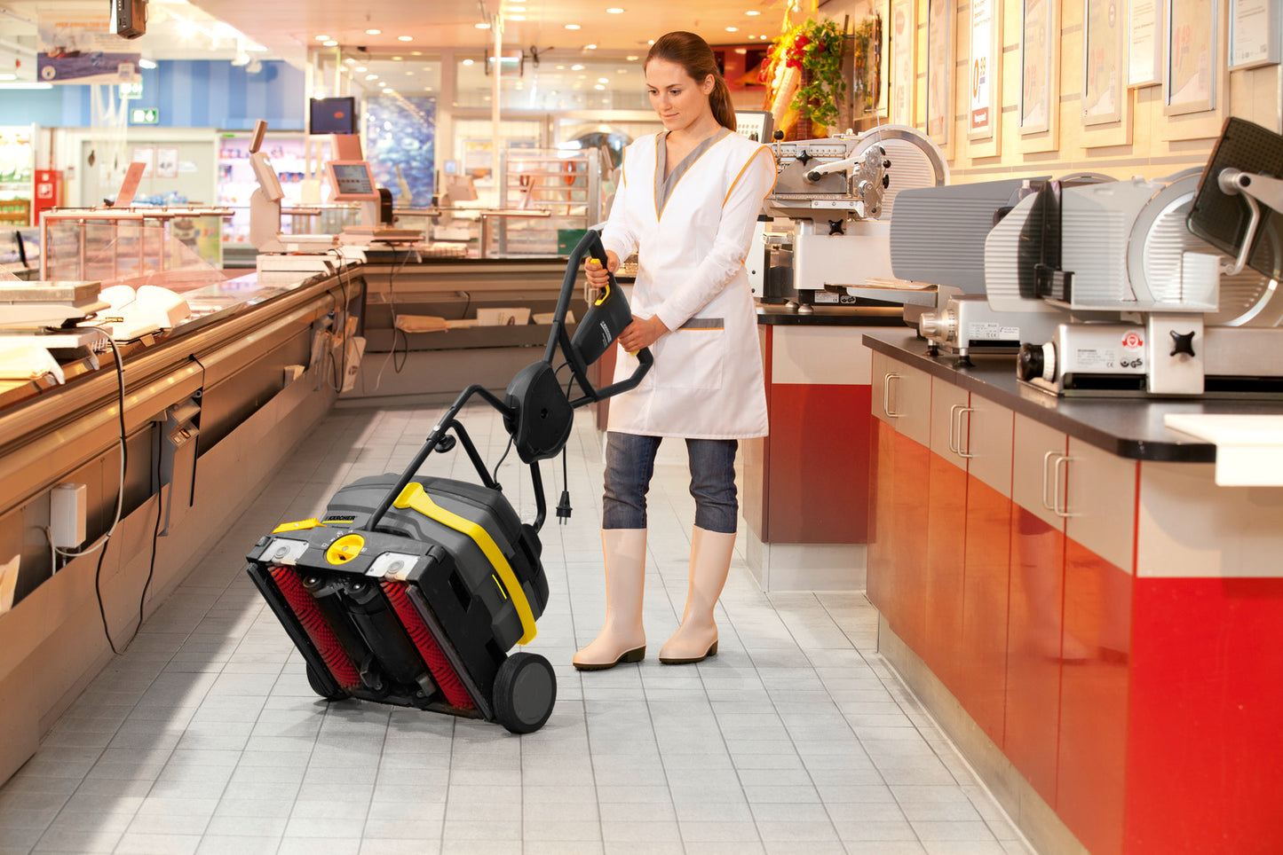 Karcher BR 40/10 C Ep Adv Compact Mains-Powered Scrubber